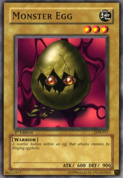 Monster Egg [LOB-017] Common | Odin's Place