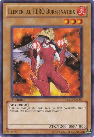 Elemental HERO Burstinatrix [LCGX-EN003] Common | Odin's Place