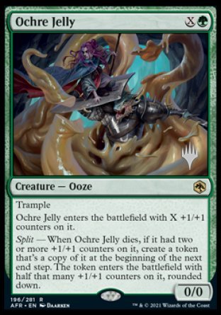 Ochre Jelly (Promo Pack) [Dungeons & Dragons: Adventures in the Forgotten Realms Promos] | Odin's Place
