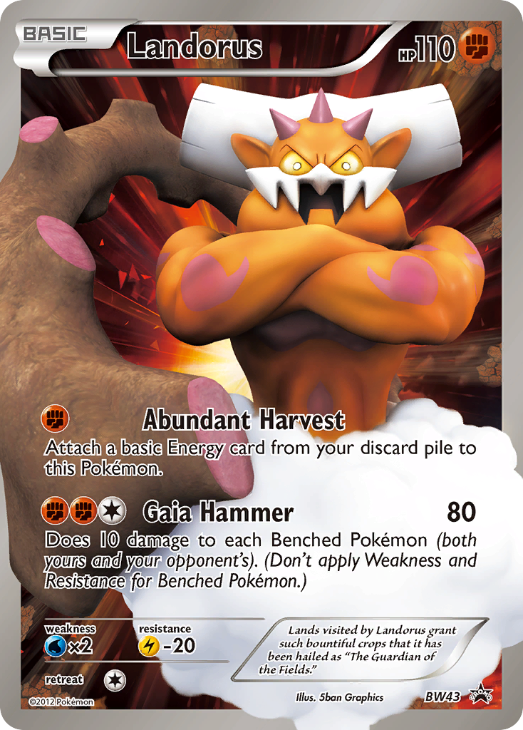 Landorus (BW43) [Black & White: Black Star Promos] | Odin's Place