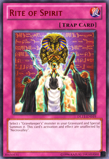 Rite of Spirit (Red) [DL11-EN019] Rare | Odin's Place