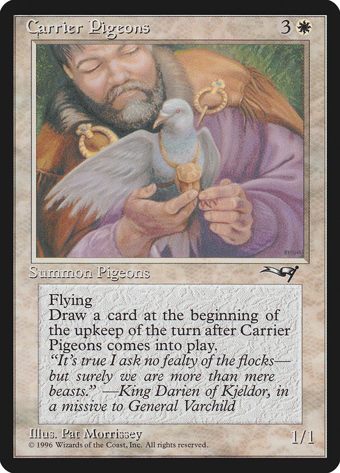 Carrier Pigeons (Holding Pigeon) [Alliances] | Odin's Place