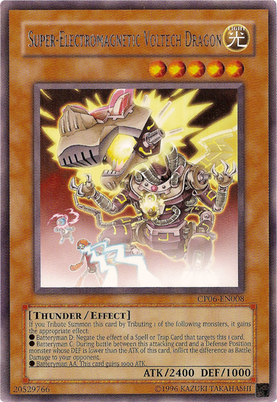 Super-Electromagnetic Voltech Dragon [CP06-EN008] Rare | Odin's Place