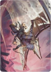 Kitesail Cleric Art Card [Zendikar Rising Art Series] | Odin's Place
