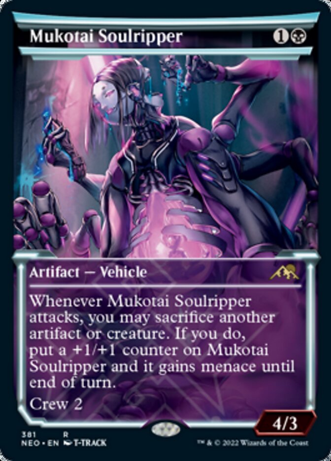 Mukotai Soulripper (Showcase Soft Glow) [Kamigawa: Neon Dynasty] | Odin's Place