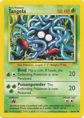 Tangela (66/102) [Base Set Unlimited] | Odin's Place