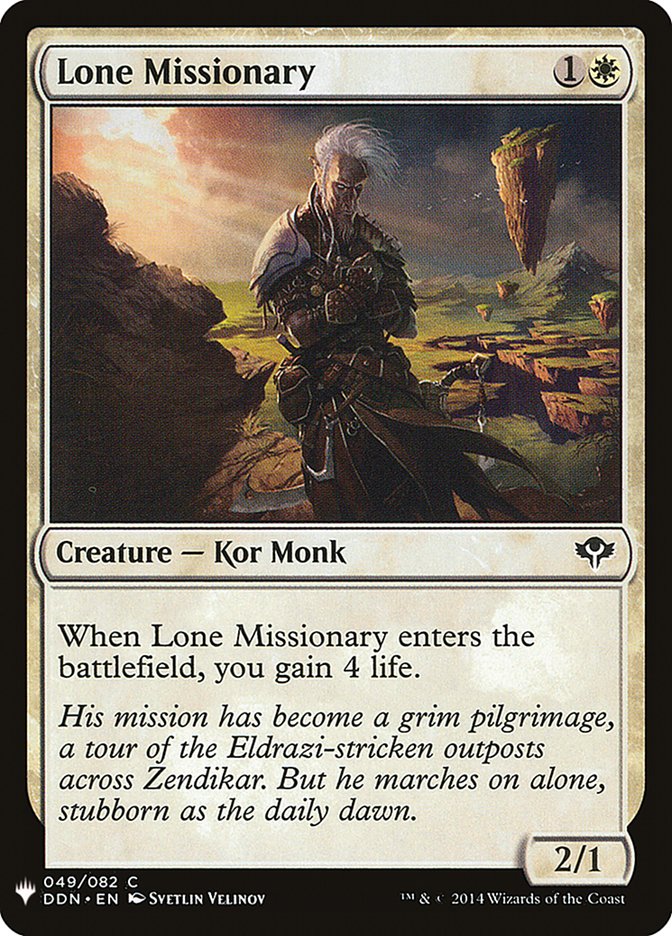 Lone Missionary [Mystery Booster] | Odin's Place