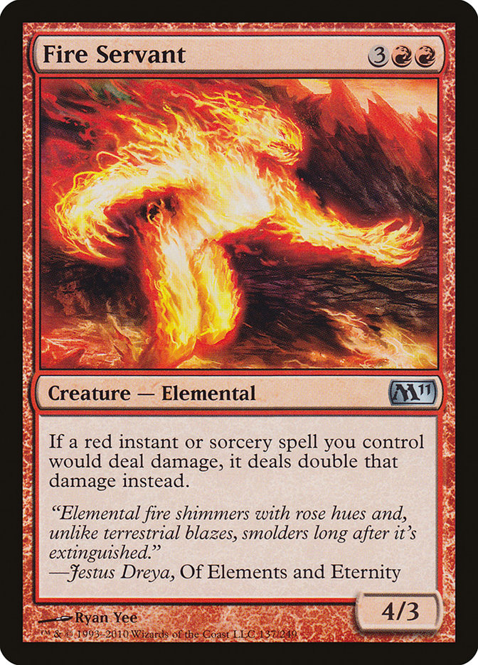 Fire Servant (137) [Magic 2011] | Odin's Place