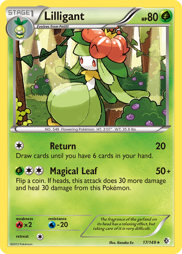 Lilligant (17/149) [Black & White: Boundaries Crossed] | Odin's Place