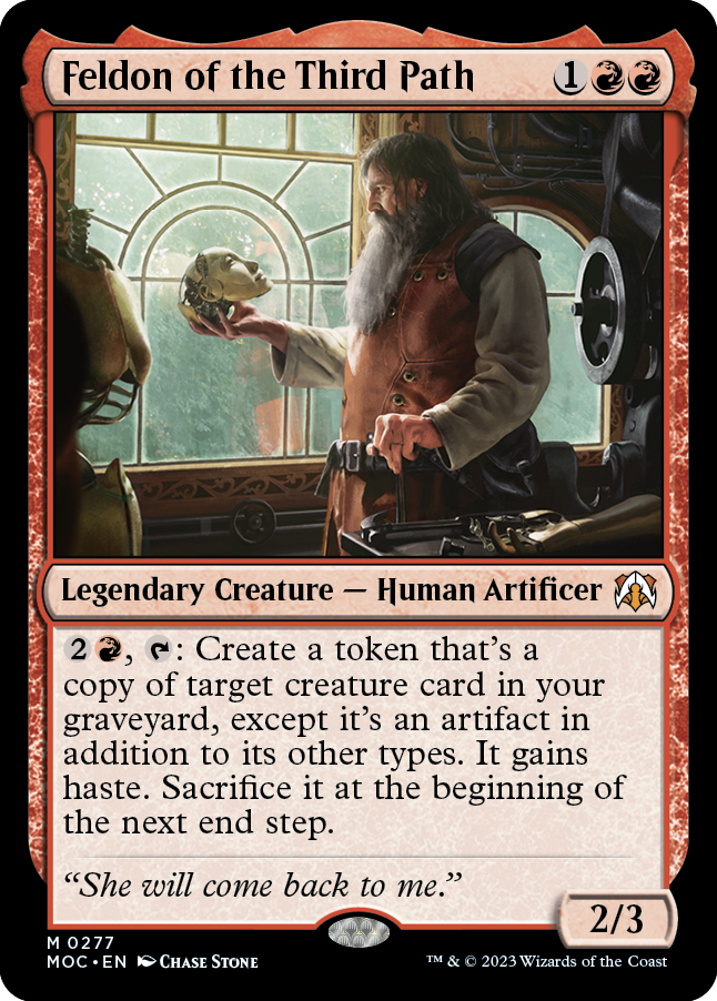 Feldon of the Third Path [March of the Machine Commander] | Odin's Place