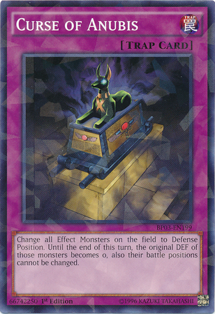 Curse of Anubis [BP03-EN199] Shatterfoil Rare | Odin's Place