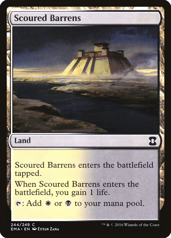 Scoured Barrens (244) [Eternal Masters] | Odin's Place