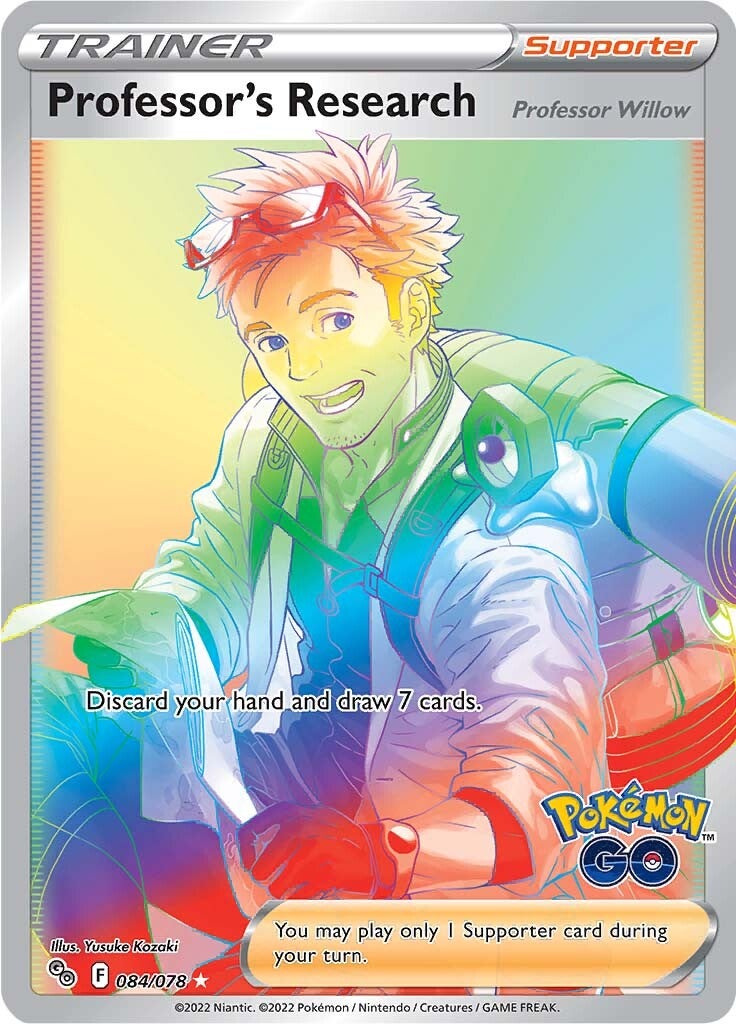 Professor's Research (084/078) [Pokémon GO] | Odin's Place