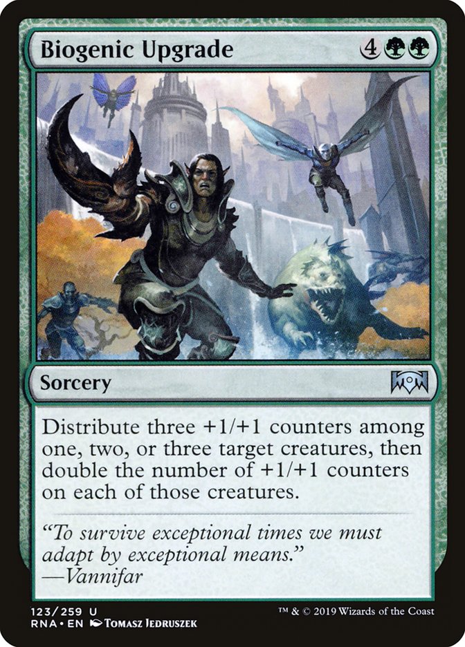 Biogenic Upgrade (123) [Ravnica Allegiance] | Odin's Place