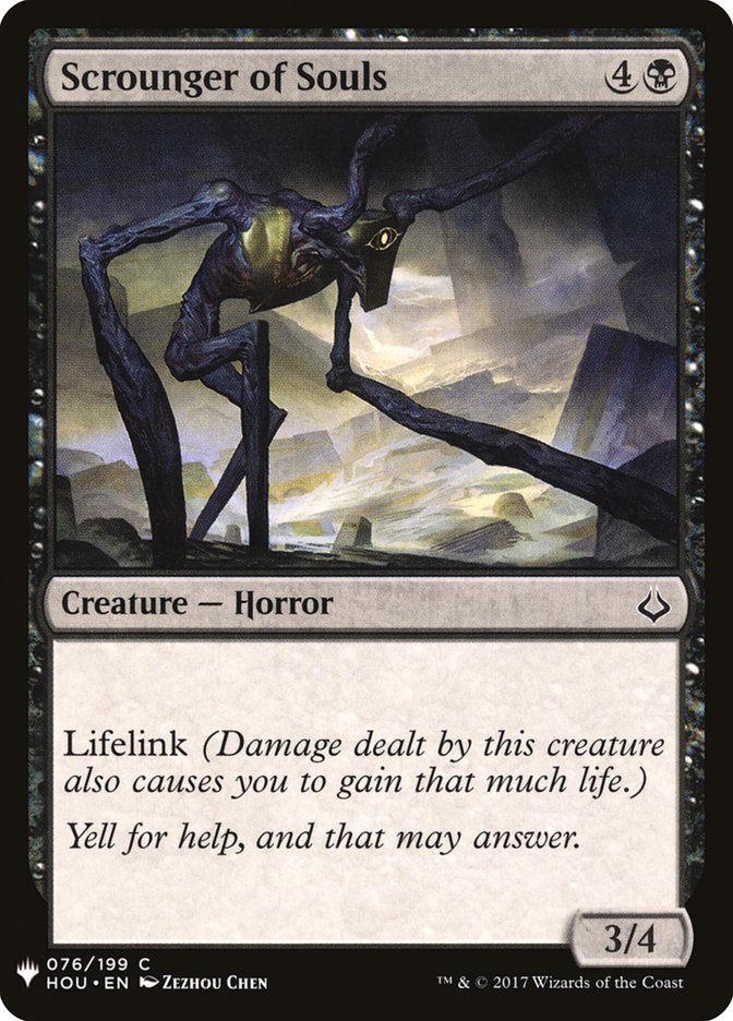 Scrounger of Souls [Mystery Booster] | Odin's Place