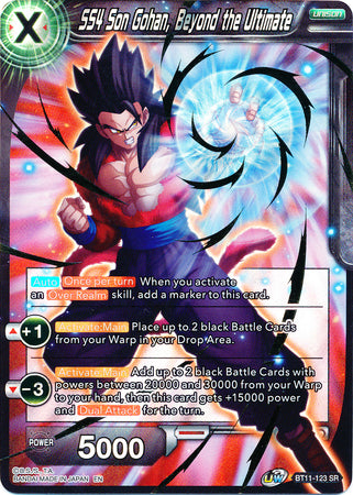 SS4 Son Gohan, Beyond the Ultimate (BT11-123) [Vermilion Bloodline] | Odin's Place