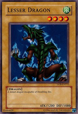 Lesser Dragon [LOB-EN113] Common | Odin's Place