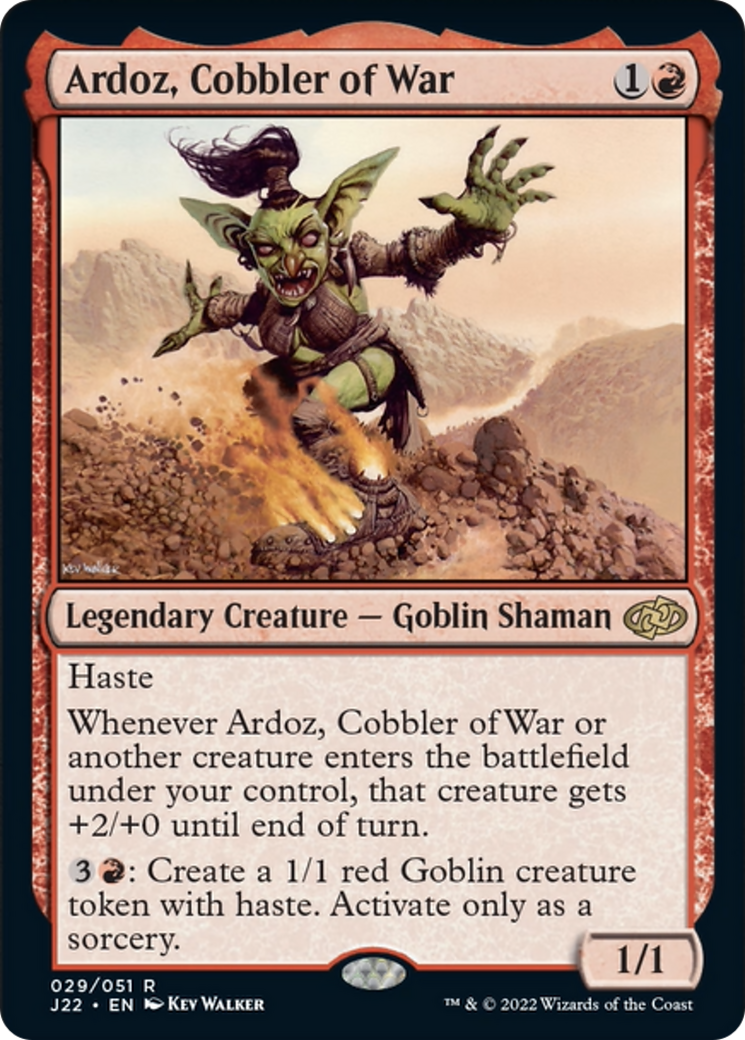 Ardoz, Cobbler of War [Jumpstart 2022] | Odin's Place