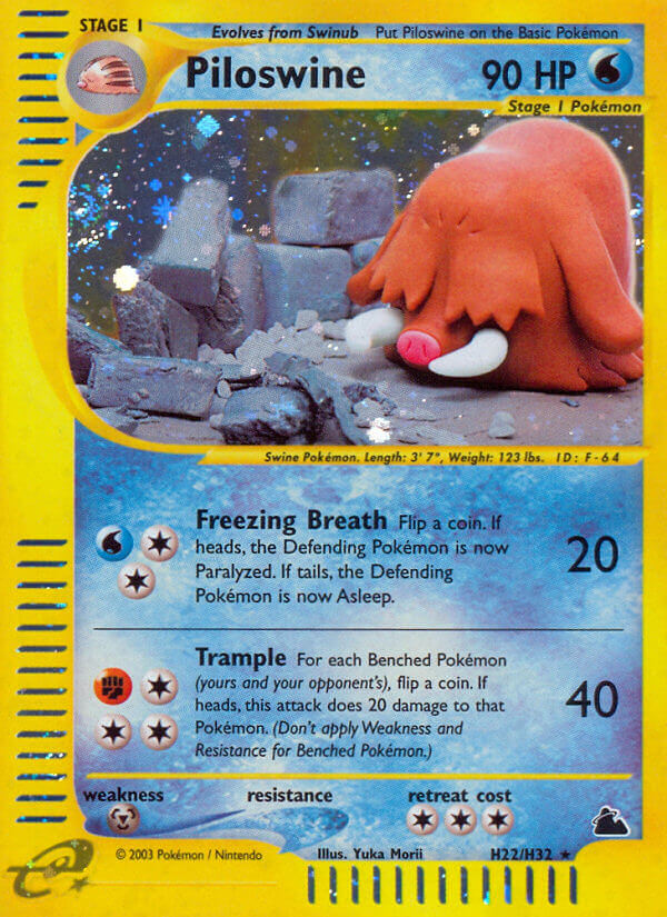 Piloswine (H22/H32) [Skyridge] | Odin's Place