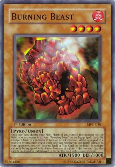 Burning Beast [MFC-016] Common | Odin's Place