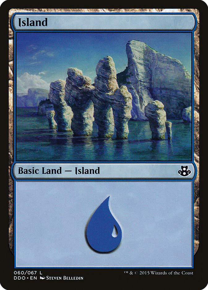 Island (60) [Duel Decks: Elspeth vs. Kiora] | Odin's Place
