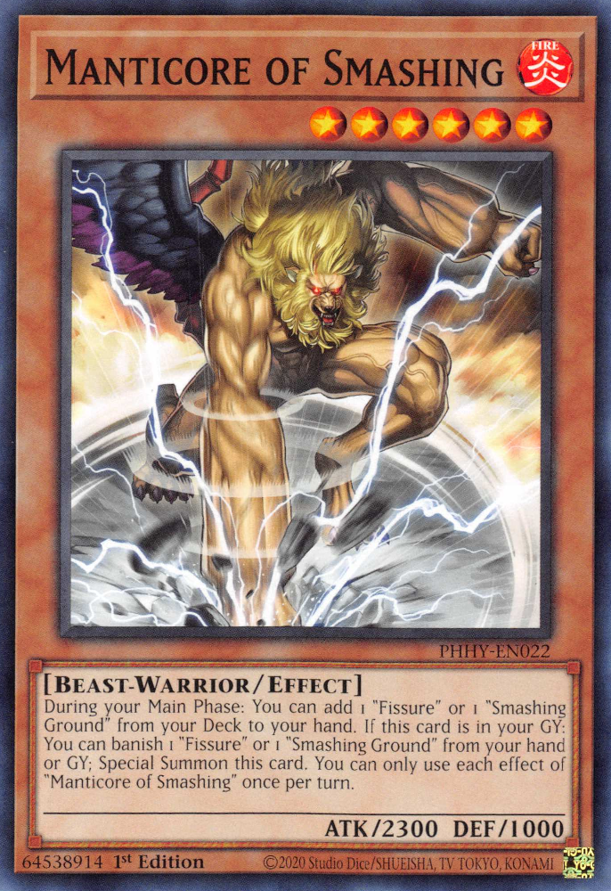 Manticore of Smashing [PHHY-EN022] Common | Odin's Place