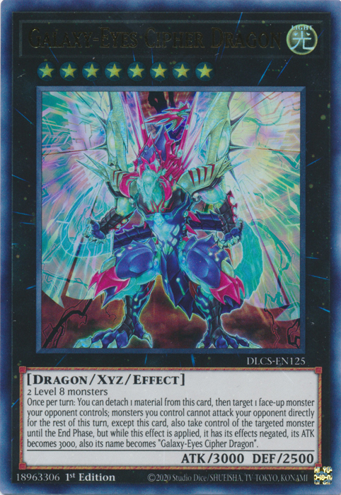 Galaxy-Eyes Cipher Dragon [DLCS-EN125] Ultra Rare | Odin's Place