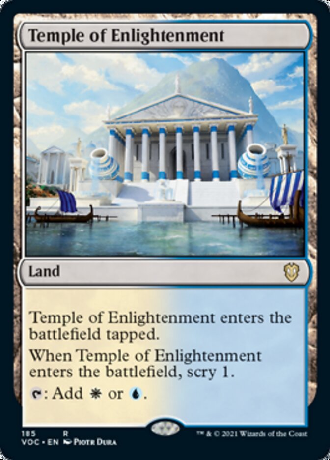 Temple of Enlightenment [Innistrad: Crimson Vow Commander] | Odin's Place