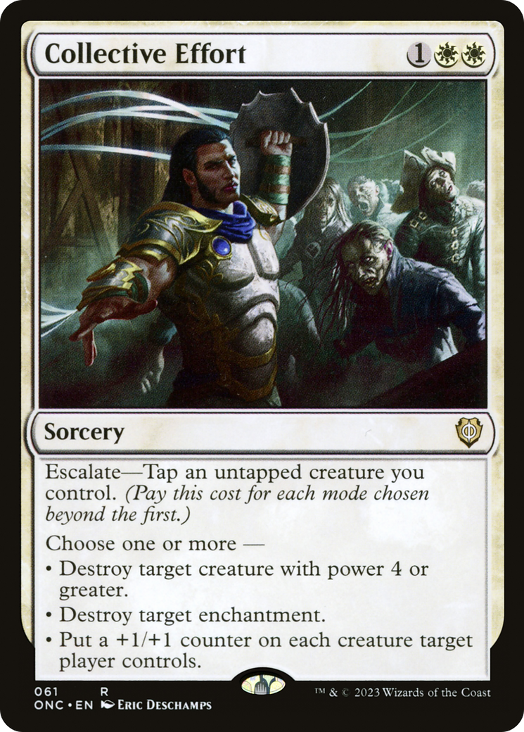Collective Effort [Phyrexia: All Will Be One Commander] | Odin's Place
