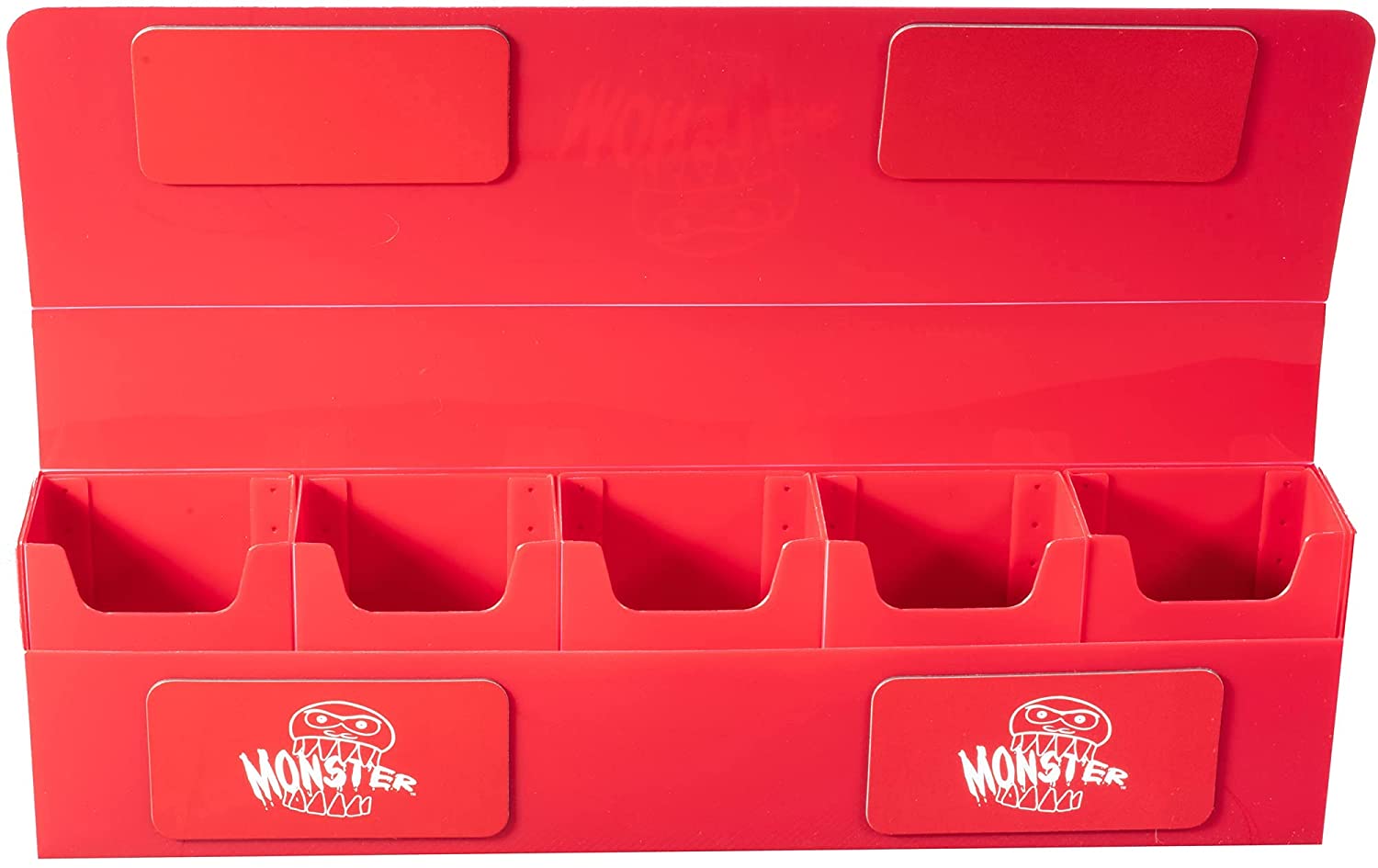 Monster Hydra 5 Compartment Deck Box: RED | Odin's Place