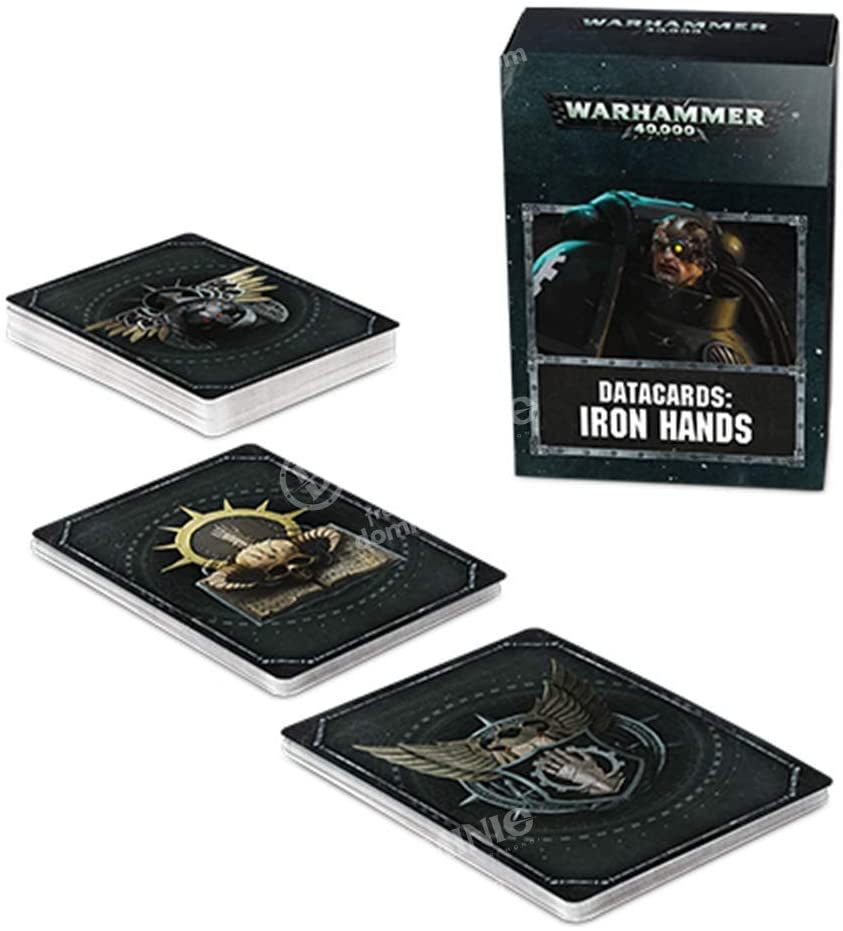 Warhammer 40K: Iron Hands Data Cards | Odin's Place