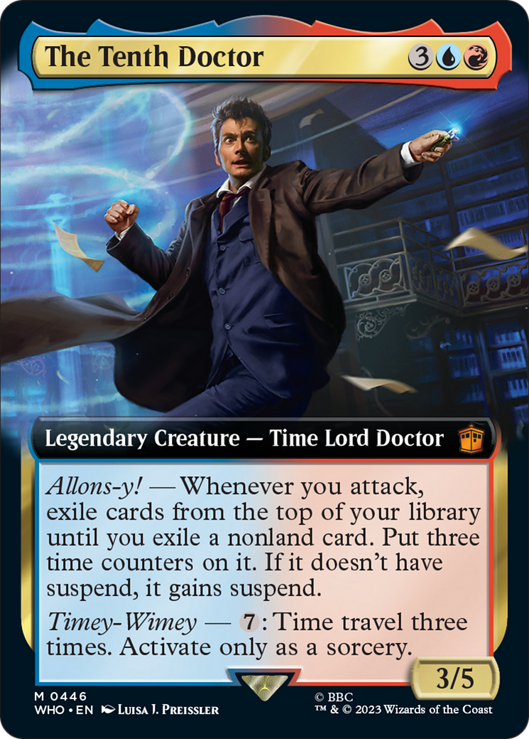 The Tenth Doctor (Extended Art) [Doctor Who] | Odin's Place