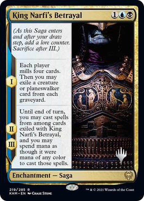 King Narfi's Betrayal (Promo Pack) [Kaldheim Promos] | Odin's Place
