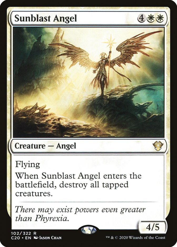 Sunblast Angel [Commander 2020] | Odin's Place