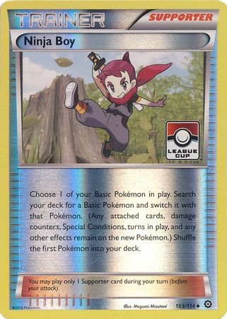 Ninja Boy (103/114) (League Promo) [XY: Steam Siege] | Odin's Place
