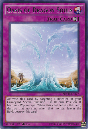 Oasis of Dragon Souls [NECH-EN077] Rare | Odin's Place