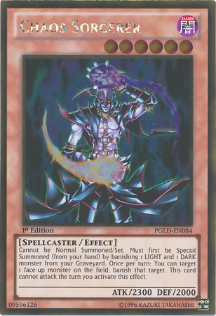 Chaos Sorcerer [PGLD-EN084] Gold Rare | Odin's Place