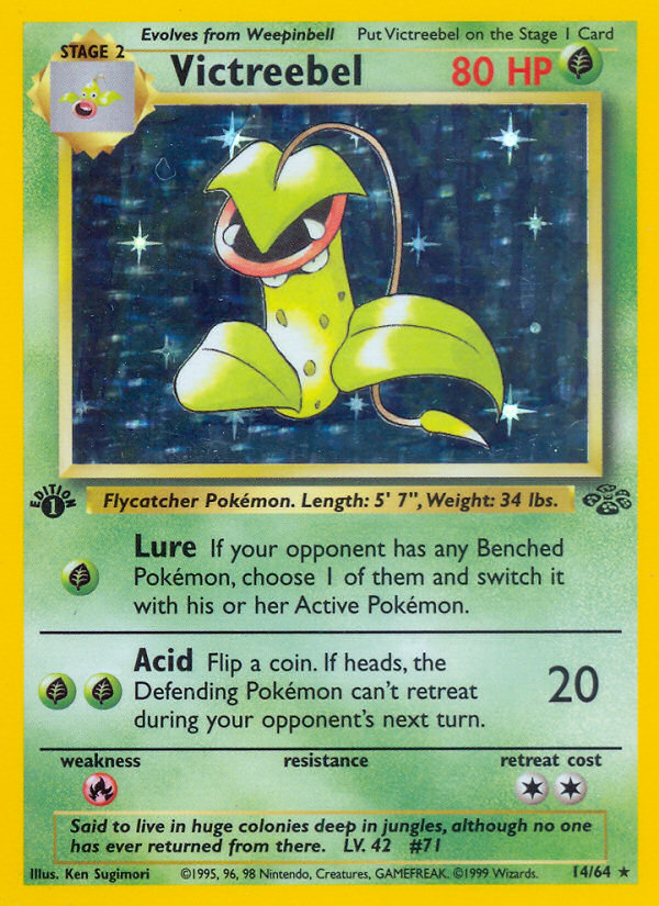 Victreebel (14/64) [Jungle 1st Edition] | Odin's Place