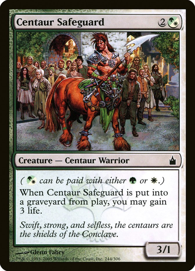 Centaur Safeguard (244) [Ravnica: City of Guilds] | Odin's Place