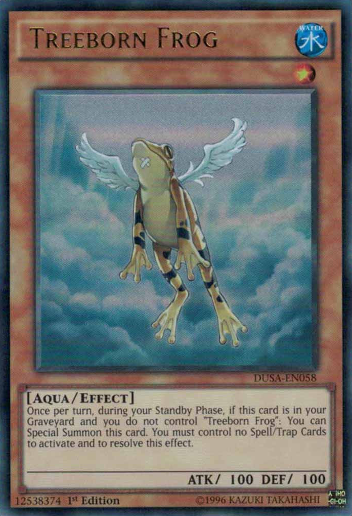 Treeborn Frog [DUSA-EN058] Ultra Rare | Odin's Place