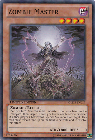 Zombie Master [GLD5-EN019] Common | Odin's Place