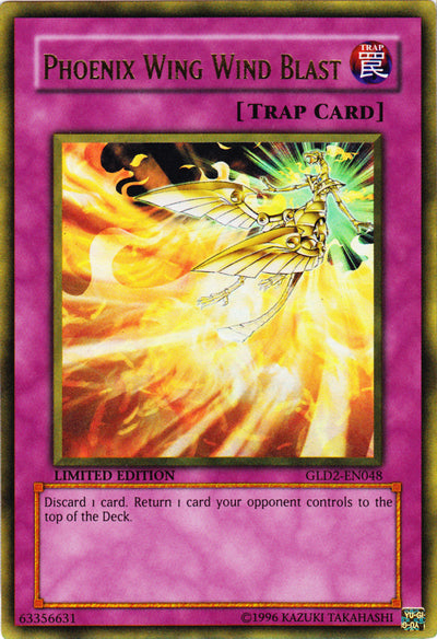 Phoenix Wing Wind Blast [GLD2-EN048] Ultra Rare | Odin's Place