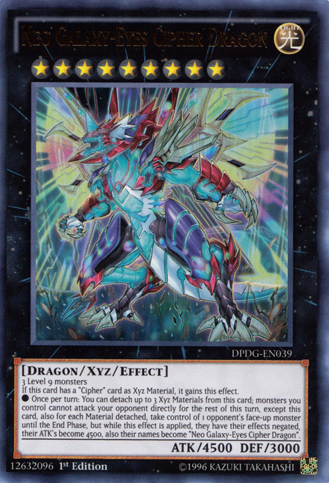 Neo Galaxy-Eyes Cipher Dragon [DPDG-EN039] Ultra Rare | Odin's Place