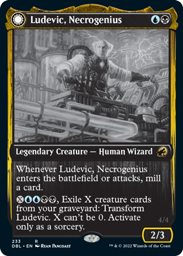 Ludevic, Necrogenius // Olag, Ludevic's Hubris [Innistrad: Double Feature] | Odin's Place