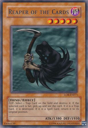 Reaper of the Cards [LOB-EN071] Rare | Odin's Place