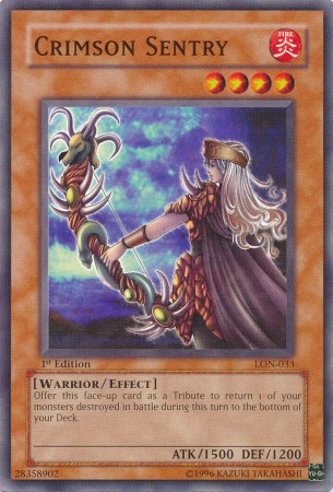 Crimson Sentry [LON-033] Common | Odin's Place