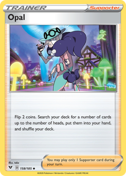 Opal (158/185) [Sword & Shield: Vivid Voltage] | Odin's Place