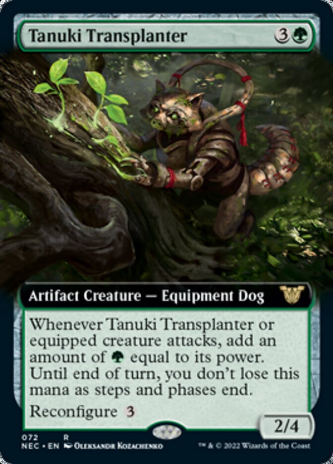 Tanuki Transplanter (Extended Art) [Kamigawa: Neon Dynasty Commander] | Odin's Place