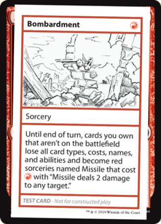 Bombardment (2021 Edition) [Mystery Booster Playtest Cards] | Odin's Place