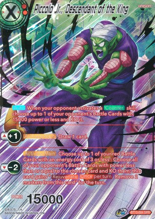 Piccolo Jr., Descendant of the King (SPR) (BT12-004) [Vicious Rejuvenation] | Odin's Place